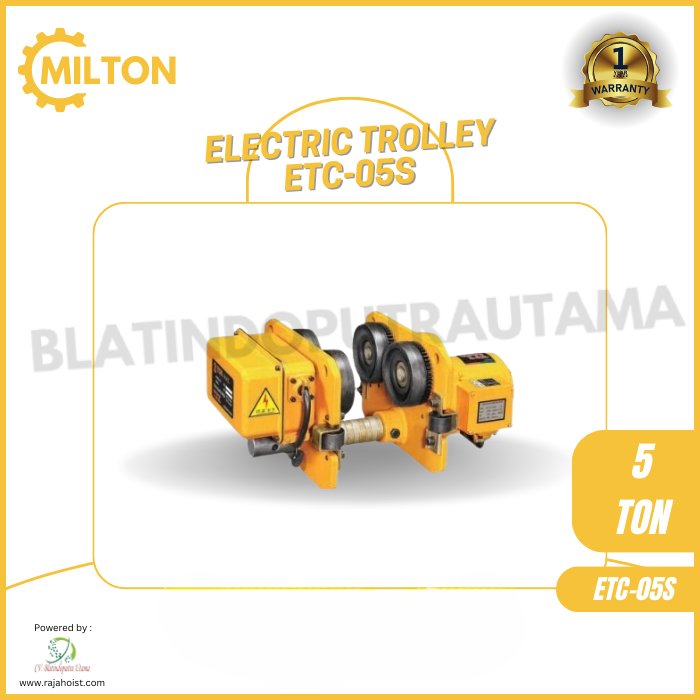 Electric Trolley 5 Ton Milton