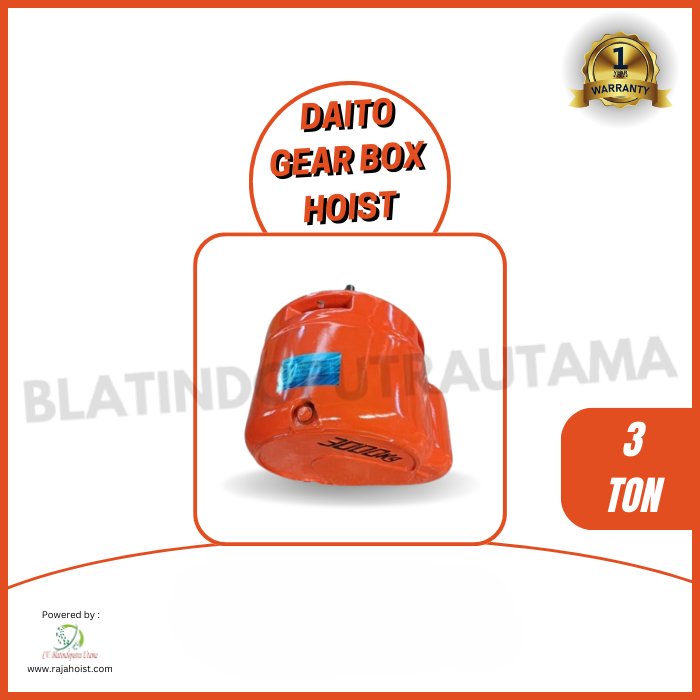Daito GEAR BOX Hoist CD1 3 Ton