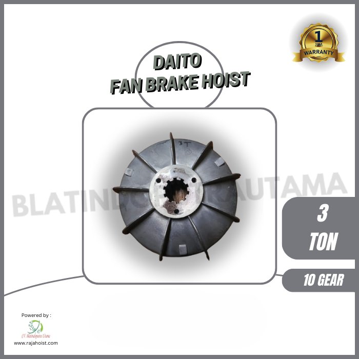 Daito FAN BRAKE Hoist 3 Ton